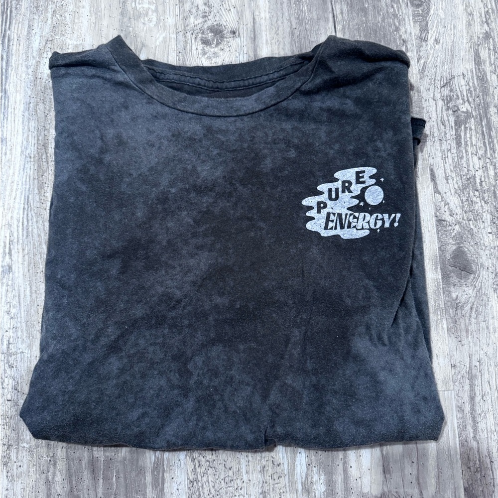 Hollister Charcoal Cotton T-Shirt